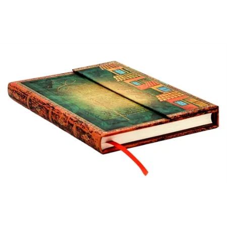 Jegyzetfüzet midi sima Paper Blanks keményfedeles mágneses Garcia Marquez, One Hundred Years of Solitude