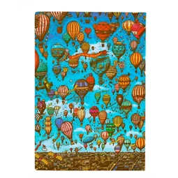 Jegyzetfüzet midi vonalas Paper Blanks flexis Balloon Festival