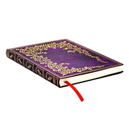 Jegyzetfüzet midi vonalas Paper Blanks flexis New York Rose