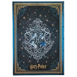 Jegyzetfüzet midi vonalas Paper Blanks keményfedeles gumis Harry Potter Ravenclaw