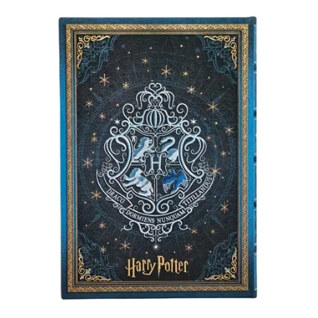 Jegyzetfüzet midi vonalas Paper Blanks keményfedeles gumis Harry Potter Ravenclaw