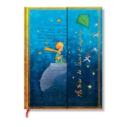 Jegyzetfüzet midi vonalas Paper Blanks keményfedeles mágneses Saint-Exupéry, The Little Prince