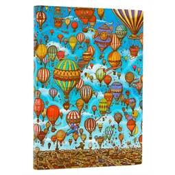 Jegyzetfüzet ultra vonalas Paper Blanks flexis Balloon Festival