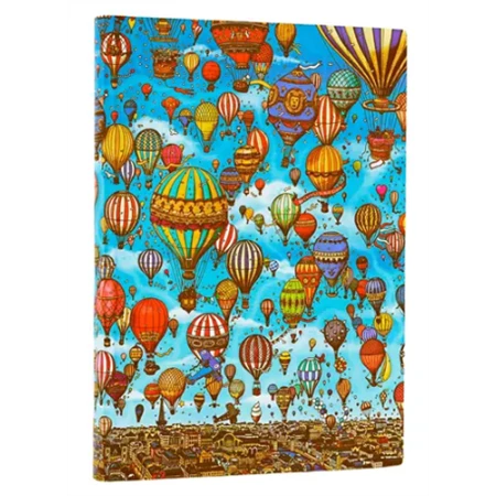 Jegyzetfüzet ultra vonalas Paper Blanks flexis Balloon Festival