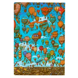Jegyzetfüzet ultra vonalas Paper Blanks flexis Balloon Festival