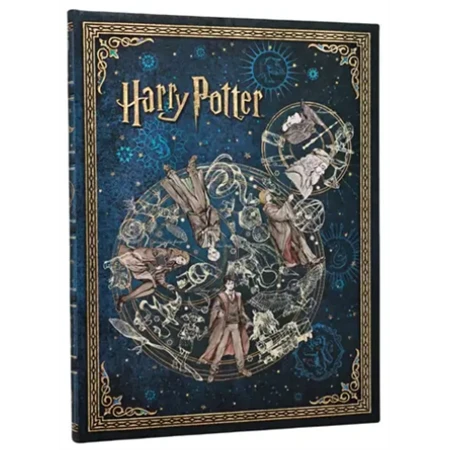 Jegyzetfüzet ultra vonalas Paper Blanks keményfedeles gumis Harry Potter Legends of Hogwarts