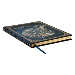 Jegyzetfüzet ultra vonalas Paper Blanks keményfedeles gumis Harry Potter Legends of Hogwarts