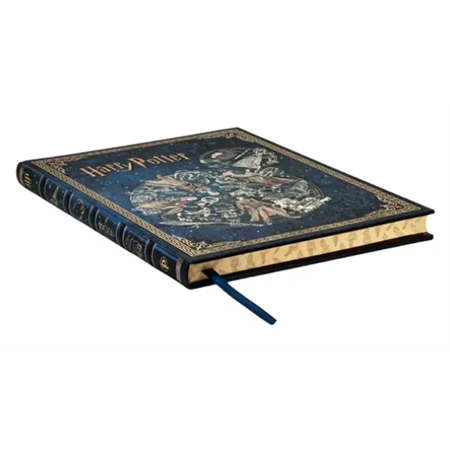 Jegyzetfüzet ultra vonalas Paper Blanks keményfedeles gumis Harry Potter Legends of Hogwarts