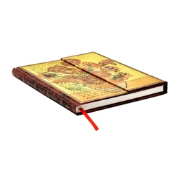 Jegyzetfüzet ultra vonalas Paper Blanks keményfedeles mágneses Van Gogh, Sunflowers