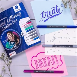 Kalligrafikus szett online kurzussal, STAEDTLER Hand lettering