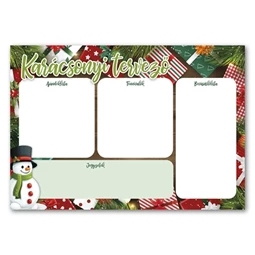 Karácsonyi tervező PD 500x350 mm