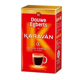 Kávé őrölt DOUWE EGBERTS Karaván 250gr vákuumos csomagolásban, normál pörkölés