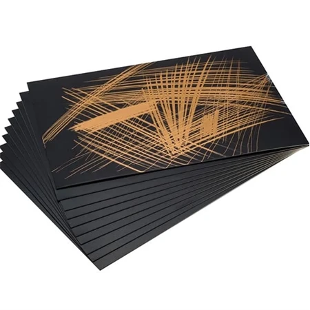Karc fólia 101x152mm ESD arany, 10db/csomag