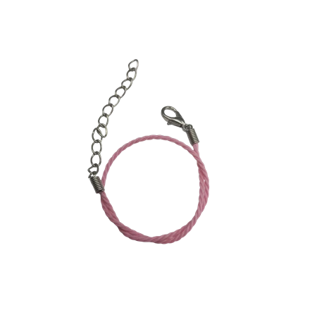 Karkötő alap, szintetikus, rózsaszín 20cm 1db