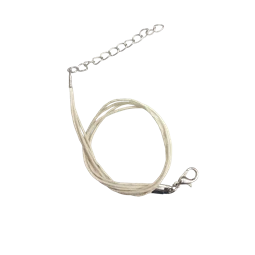 Karkötő alap, viaszolt pamut krém 20cm 1db