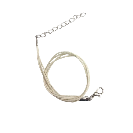 Karkötő alap, viaszolt pamut krém 20cm 1db