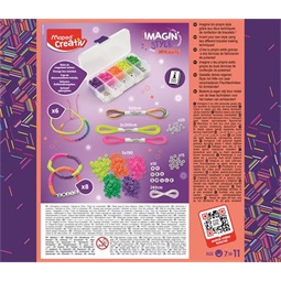 Karkötő készítő készlet  MAPED CREATIV Imagin Style  neon