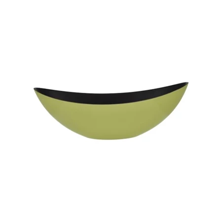 Kaspó Csónak alakú M műanyag 38,5x12,5x13,5cm zöld