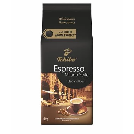 Kávé szemes TCHIBO Milano Style 1000 gr pörkölt