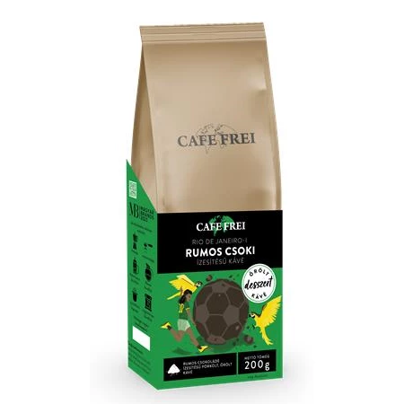 Kávé, pörkölt, őrölt, 200 g, CAFE FREI  Rio De Janeiro-i Rumoscsoki
