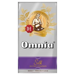 Kávé pörkölt, őrölt, vákuumos csomagolásban, 1000 gr,  DOUWE EGBERTS Omnia, silk