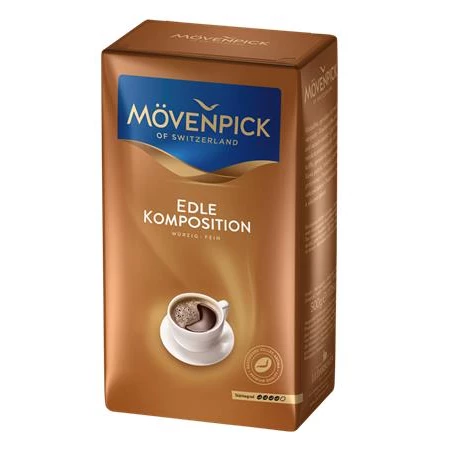 Kávé őrölt MÖVENPICK Edle Komposition 500 gr. vákuumos csomagolásban, pörkölt