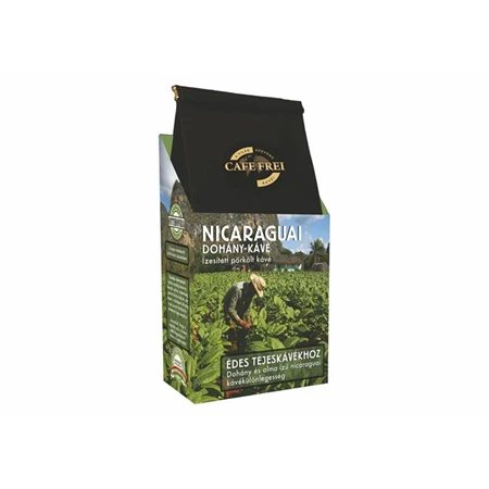 Kávé szemes CAFE FREI Nicaraguai dohány 125 gr. pörkölt