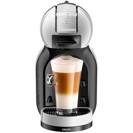 Kávéfőzőgép, kapszulás, KRUPS Dolce Gusto KP123B31 Mini Me, szürke-fehér