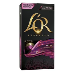 Kávékapszula Nespresso L`OR India 10 kapszula/doboz  JACOBS DOUWE EGBERTS