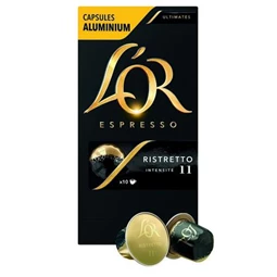 Kávékapszula Nespresso L`OR Ristretto 10 kapszula/doboz   JACOBS DOUWE EGBERTS