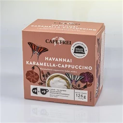 Kávékapszula CAFE FREI Dolce Gusto Havannai Caramel Cappuccino 9 kapszula/doboz