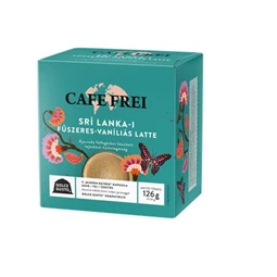 Kávékapszula CAFE FREI Dolce Gusto Srí Lanka-i fűszeres-vaníliás latte 9 kapszula/doboz