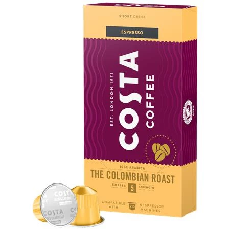 Kávékapszula Nespresso Bold Colombian Single Origin Espresso 10 db