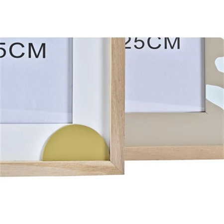 Képkeret MDF, üveg 30x2x35,5 cm barna, fehér 2 féle 1db, minta nem választható