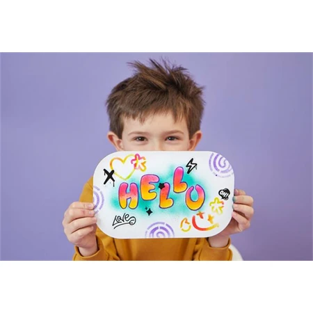 Készségfejlesztő MAPED Készségfejlesztő Kreatív festékszóró készlet, MAPED CREATIV Airbrush Maker