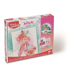 Készségfejlesztő MAPED Akvarell festőkészlet, CREATIV, Aqua Art, tánc