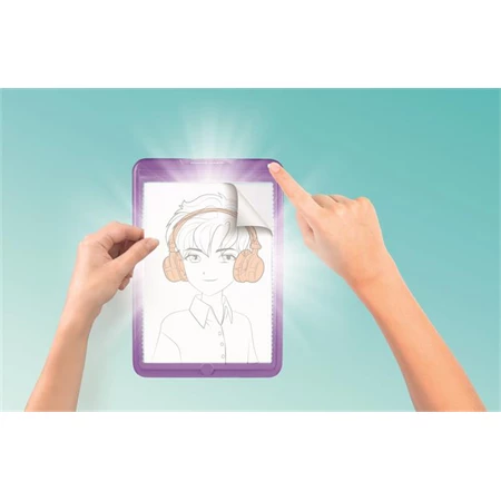 Készségfejlesztő MAPED CREATIV Avatar Tablet Manga rajzkészlet, Hogy néznél ki képregényhősként rajzold le.
