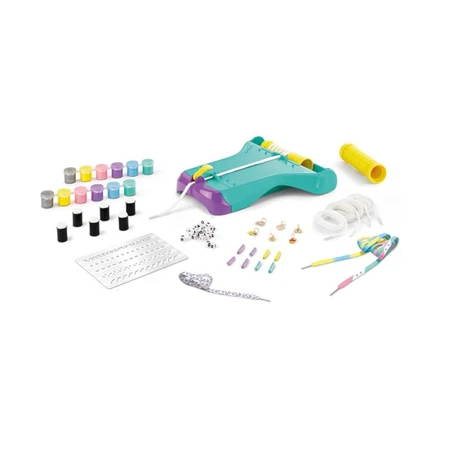 Készségfejlesztő MAPED Cipőfűző díszítő készlet, MAPED CREATIV Shoelace Factory