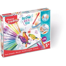 Készségfejlesztő MAPED Fújós filctoll készlet MAPED CREATIV Blow pen Basic