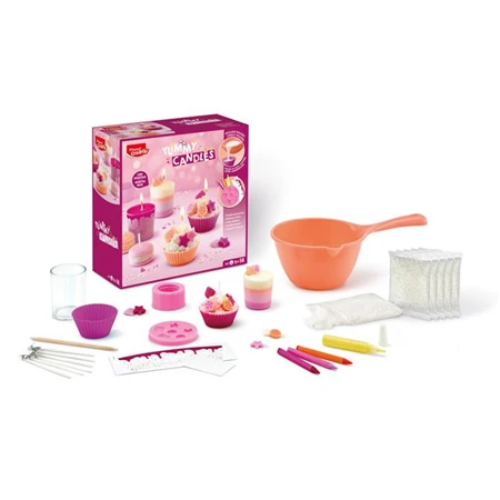 Készségfejlesztő MAPED Gyertyakészítő készlet, sütemények, MAPED CREATIV Yummy Candles