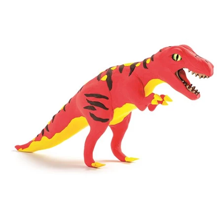 Készségfejlesztő MAPED Modellező gyurma készlet, MAPED CREATIV,Dinos factory,T-Rex