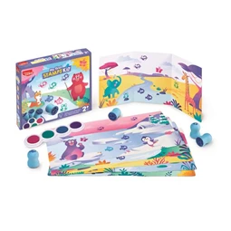 Készségfejlesztő MAPED Nyomdázó készlet, állatok, MAPED CREATIV Early Age My First Stamps Kit