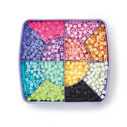 Készségfejlesztő MAPED Pixel-gyár gyöngy készlet, sablonnal, divat, MAPED CREATIV Pixel Factory Fashion