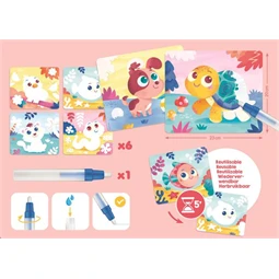 Készségfejlesztő MAPED Színező, vízbázisú, MAPED CREATIV Early Age My First Magic Color