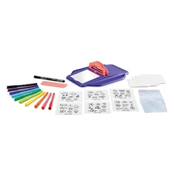 Készségfejlesztő MAPED Tetoválás- és matricakészítő készlet  2 az 1-ben, MAPED CREATIV Tattoos & Stickers