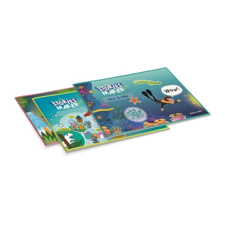 Készségfejlesztő MAPED Történetkészítő készlet, hangfelvevő MAPED CREATIV Stories Maker, hangtorzító 7 hangtípussal...