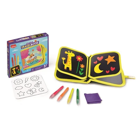 Készségfejlesztő MAPED Utazós rajzkönyv, MAPED CREATIV Early Age My First Travel Book