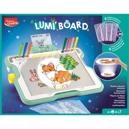 Készségfejlesztő MAPED rajzkészlet MAPED CREATIV Lumi Board