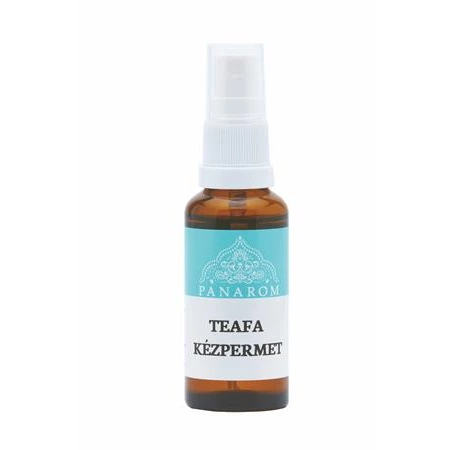 Kézpermet, pumpás, 30 ml, PANAROM, teafa