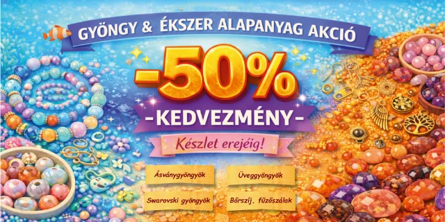 Kiárusítás: Gyöngyök -50%